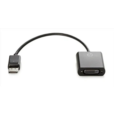 Afbeelding van DisplayPort naar DVI Kabel HP F7W96AA 20 cm Zwart