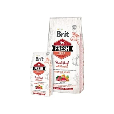 Afbeelding van Brit Fresh Beef &amp; Pumpkin Puppy Large Breed 12 kg Hond