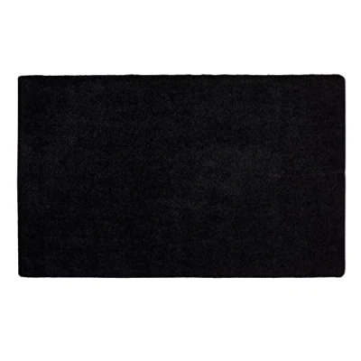 Afbeelding van ASTRA Deurmat voor binnen, antislip, onderhoudsvriendelijk, wasbaar, pvc vrij, absorberend, zwart, 60 x 100 cm