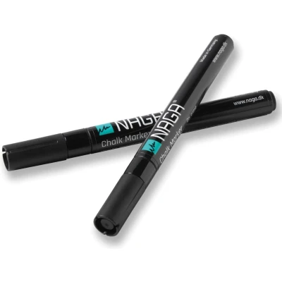 Afbeelding van Naga glasbordmarker 2 mm, etui met stuks, zwart