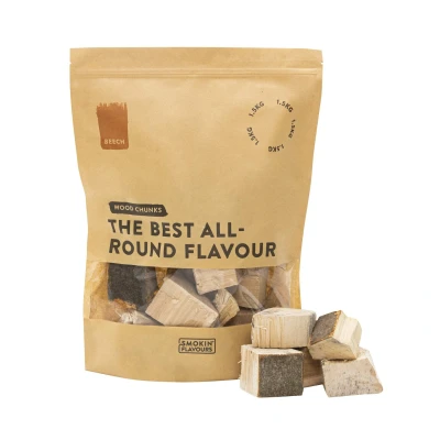 Afbeelding van Smokin&#039; Flavours Smokin’ rookchunks beuk 1,5 kg