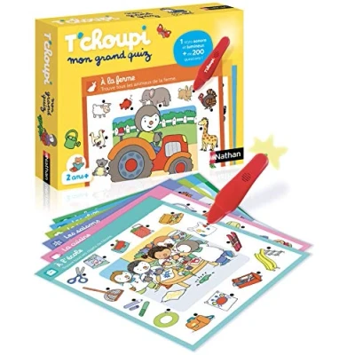 Afbeelding van Bordspel Nathan T&#039;choupi My Big Quiz (FR)