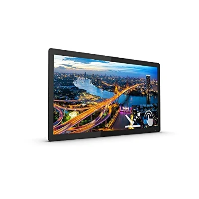 Image de Philips B Line 242B1TFL Écran LED 24&quot; (23.8&quot; visualisable) écran tactile 1920 x 1080 Full HD (1080p) @ 75 Hz IPS 350 cd/m² 1000:1 4 ms HDMI DVI D VGA DisplayPort texture noire