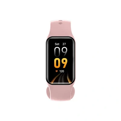 Afbeelding van Blackview R1 Smartwatch, sporthorloge, 24 trainingsmodi, intelligente meldingen, hartslag en slaapmonitor, menstruatiekalender, IP68 waterdicht, roze armband