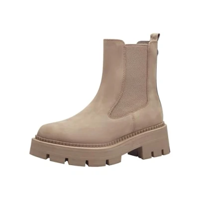 Afbeelding van Tamaris Dames 1 25408 41 Chelsea dameslaarzen, Kameel.