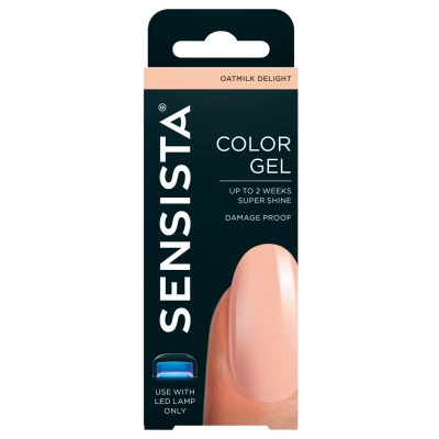 Afbeelding van Sensista Color Gel Oatmilk Delight Polish Oranje