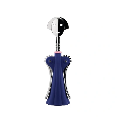 Afbeelding van Alessi Kurkentrekker Anna G. AM01 DAZ Donkerblauw door Alessandro Mendini