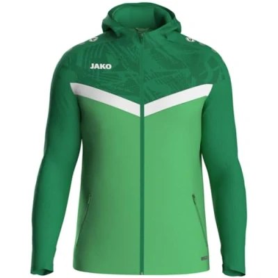 Afbeelding van Jako Iconic Jas Met Kap Dames Zachtgroen / Sportgroen Maat: 40