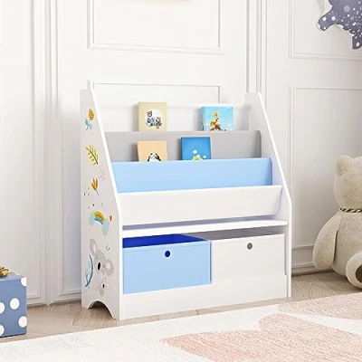 Afbeelding van Kinderboekenkast Neda opbergkast 74x71x23 cm Koala motief