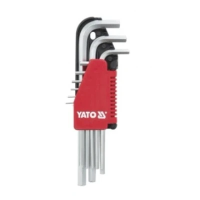 Afbeelding van YATO YT 0501 Haakse schroevendraaierset Chroom vanadium staal 9
