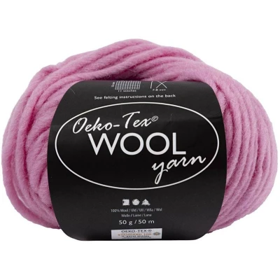 Afbeelding van Wolgarens, lichtroze, L: 50 m, gr/ 1 bol