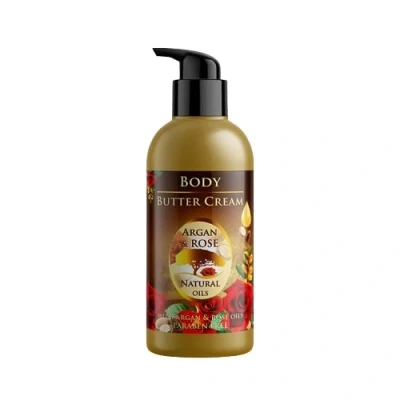 Afbeelding van Bulfresh Body Butter Creme Argan en Roos 300 ml