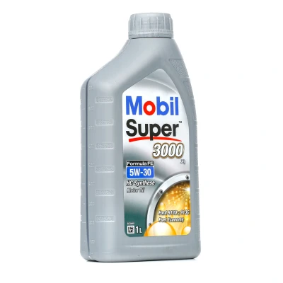 Afbeelding van Mobil Super 3000 X1 Formula FE 5W 30 1L Motorolie 151521 FORD: FIESTA 6, Transit V363 Van, Custom V362 TOYOTA: Yaris II Hatchback