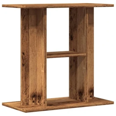 Afbeelding van vidaXL Aquariumstandaard 60x30x60 cm bewerkt hout oud houtkleurig