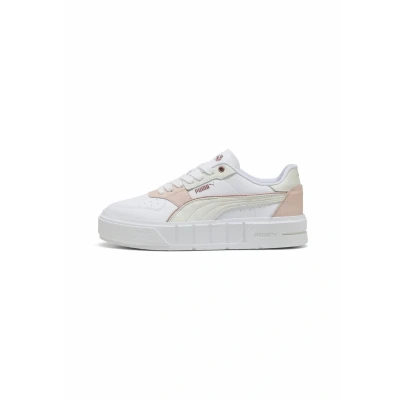 Afbeelding van PUMA Cali Court Luxe Sneakers Women voor Dames, Wit, Maat 35,5