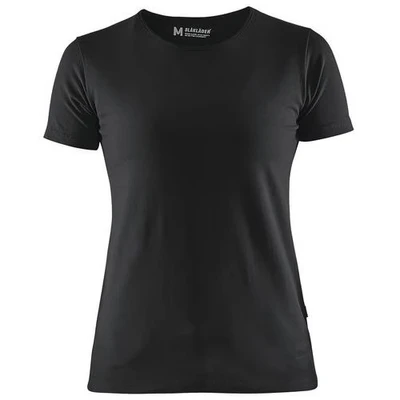 Image de T Shirt femme noir, coupe ajustée