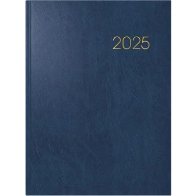 Afbeelding van BRUNNEN Agenda model 797 (2025), 2 pagina&#039;s = 1 week, 168 x 240 mm, 160 pagina&#039;s, omslag Miradur, blauw