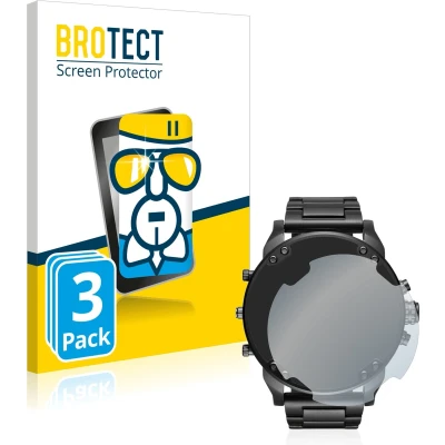 Afbeelding van BROTECT AirGlass kogelwerende glasfolie, Smartwatch beschermfolie, Transparant