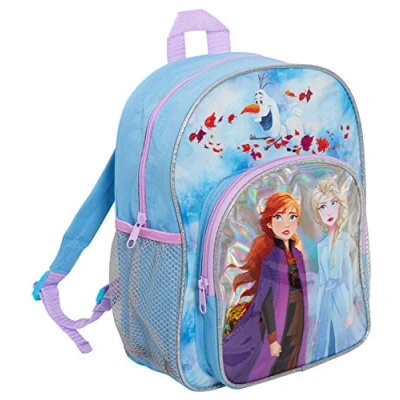 Afbeelding van Disney® Officiële Frozen 2 rugzak voor meisjes met Elsa en Anna in het onbekende, Blauw