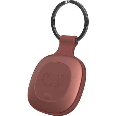 Afbeelding van Fresh &#039;n Rebel Smart Finder Tag extra batterij en keychain Apple Find My Zoek Mijn Safari Red