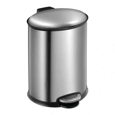 Afbeelding van Elipse Step Bin 12L Mat RVS