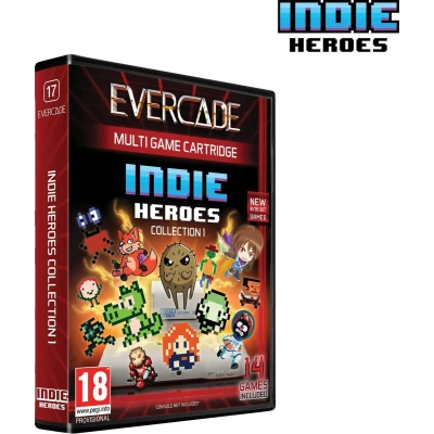 Afbeelding van Evercade Indie Heroes cartridge 1 14 games