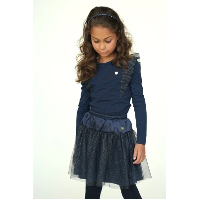 Afbeelding van Le Chic Rok TREATconfetti net C508 5706 Maat 104