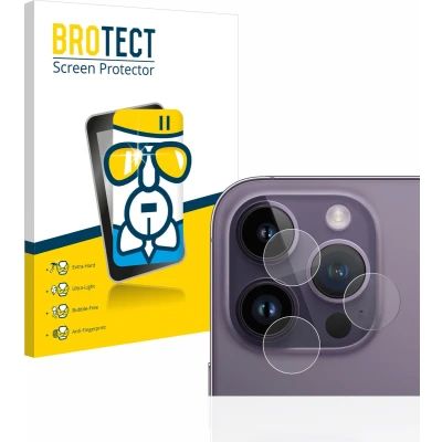 Afbeelding van BROTECT Screenprotector voor Apple iPhone 14 Pro (ALLEEN Camera Lens) Folie Beschermfolie Beschermglas transparant