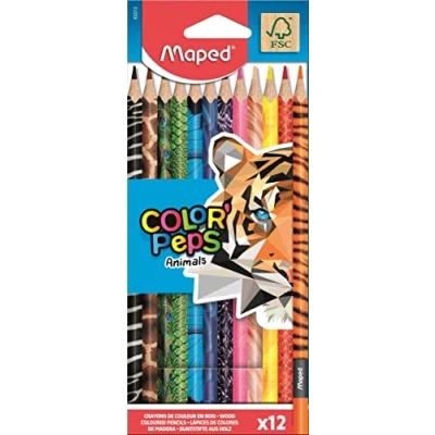 Image de Maped Crayon de couleur triangulaire COLOR&#039;PEPS Animals
