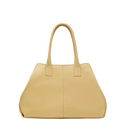Afbeelding van LIEBESKIND BERLIN Chelsea Kodiaq Shopper Champagne Lichtgeel