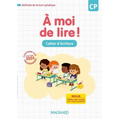Image de À moi de lire ! CP (2024) Cahier d&#039;écriture