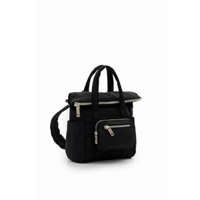 Afbeelding van Desigual Vrije tijd rugzak Schoudertas Modular Voyager Across Body Bag Black Zwart