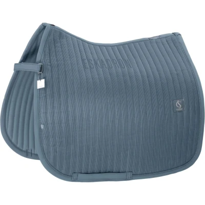 Afbeelding van Eskadron Mesh Zadeldek Classic Sports 25 Full Steel Blue