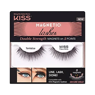 Afbeelding van Kiss Wimpers Magnetic Lashes Wimperextensions Nep Tantalize