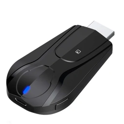 Afbeelding van Draadloze display dongle 5G/2.4G, draagbare ontvanger WiFi 4K 1080p HDMI spiegelscherm compatibel met telefoon naar tv projector ondersteunt Miracast Airplay DLNA (5G)