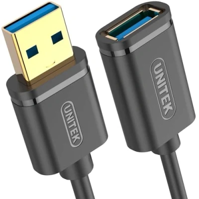 Afbeelding van UNITEK Y C459GBK USB kabel 2 m 3.2 Gen 1 (3.1 1) A Zwart