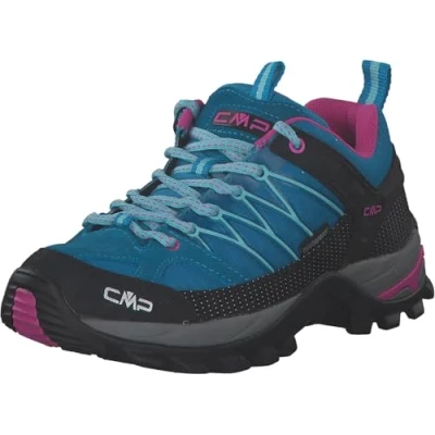 Afbeelding van CMP Rigel LOW Trekking SHOE WP Outdoorschoenen, Dames, Maat: 41, Blau Leer/ synthetisch