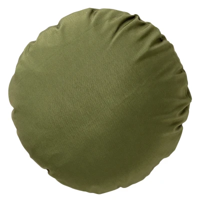 Afbeelding van Dutch Decor SOL Sierkussen rond outdoor 40 cm Olive Branch waterafstotend en uv bestendig groen