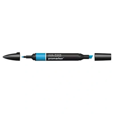 Afbeelding van Winsor &amp; Newton ProMarker 0203189 professionele markeerstiften met 2 punten, dun en breed, voor tekeningen, design lay out, Egese