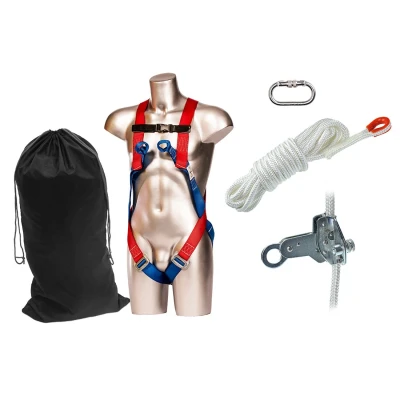 Afbeelding van Valbeveiligingsharnas Verticale Klim en Abseil Kit 15M FP67 Portwest
