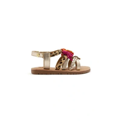 Afbeelding van Gioseppo Flecos Y Leopardo Outdoorsandalen voor kinderen, Maat: 36, Multicolor Leer