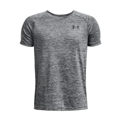 Afbeelding van Under Armour TECH Tshirt basic Pitch gray voor kinderen, Maat: 116,