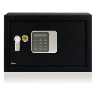 Afbeelding van Yale Elektronische Hotelkluis Small Cijferslot Kluis met Alarm 200 x 310 mm Zwart