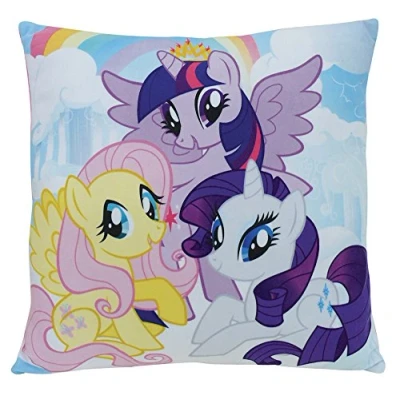 Afbeelding van Disney My Little Pony Kussen Meisjes Pa/bl/ge 34 X 11 Cm