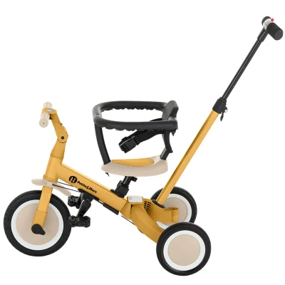 Afbeelding van PETITE&amp;MARS Multifunctionele driewieler 5in1 Turbo Intense Ochre