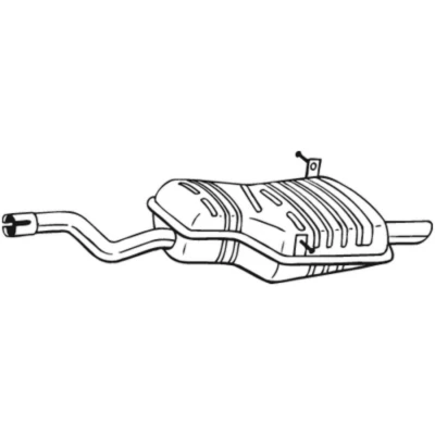Image de Silencieux arrière bosal 247 515