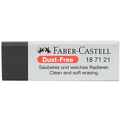 Afbeelding van Faber Castell Gum FC dust free zwart