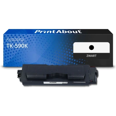 Afbeelding van Huismerk Kyocera TK 590K Toner Zwart