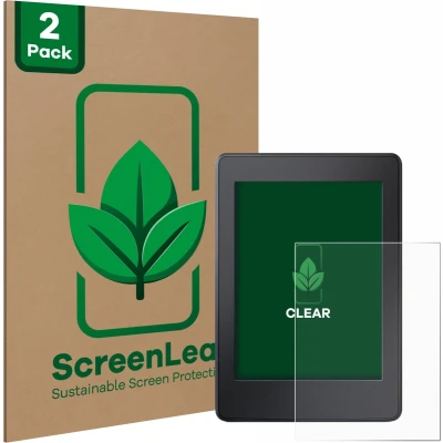 Afbeelding van ScreenLeaf Screenprotector voor Amazon Kindle Paperwhite 2015 (7. Gen.) Duurzame schermbescherming Folie Beschermfolie transparant (2 Stuks)