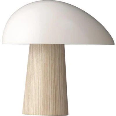 Afbeelding van FRITZ HANSEN Night Owl tafellamp, rookwit/essen